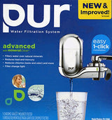 PUR Advanced Faucet Water Filter Chrome