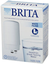 Brita On Tap Faucet Water Filter System Replacement Filters, White, 1 Count