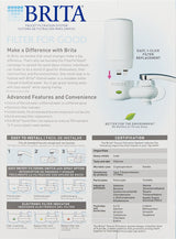 Brita On Tap Faucet Water Filter System