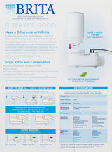 Brita Basic On Tap Faucet Water Filter System